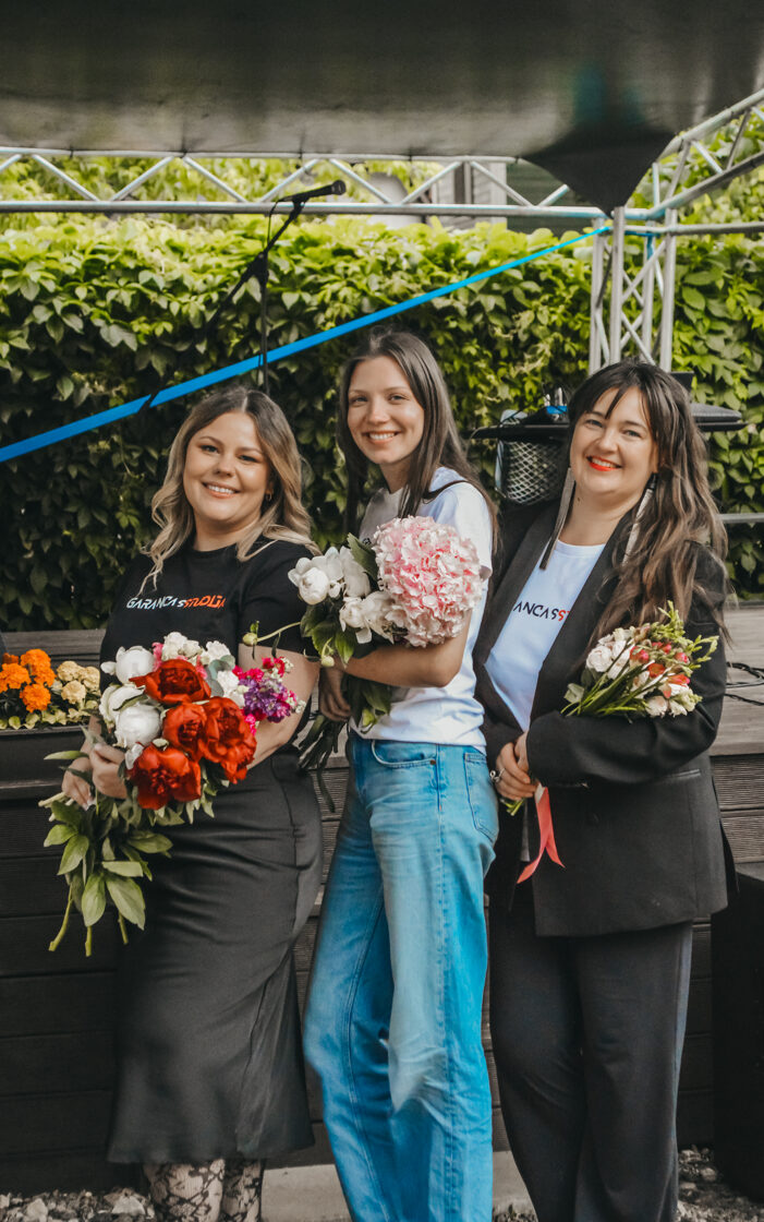 Linda Garanča-Bērza, Edīte Štrausa, Laima Ivule, Lindas Garančas mūzikas studija